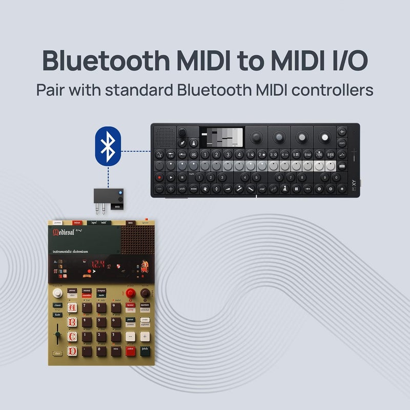 C M E WIDI K.O.II – Bluetooth MIDI Interface for teenage engineering K.O.II, medieval & riddim – Ultra Low 3ms Latency - No Battery Needed - Image 5